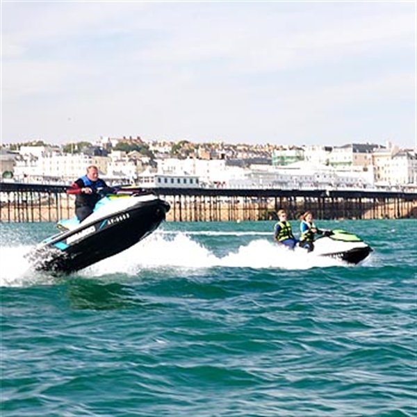 Jet Skiing in Brighton Into The Blue
